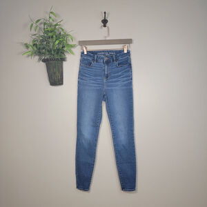 American Eagle Skinny Jeans Curvy Hi Rise Jeggings 2
